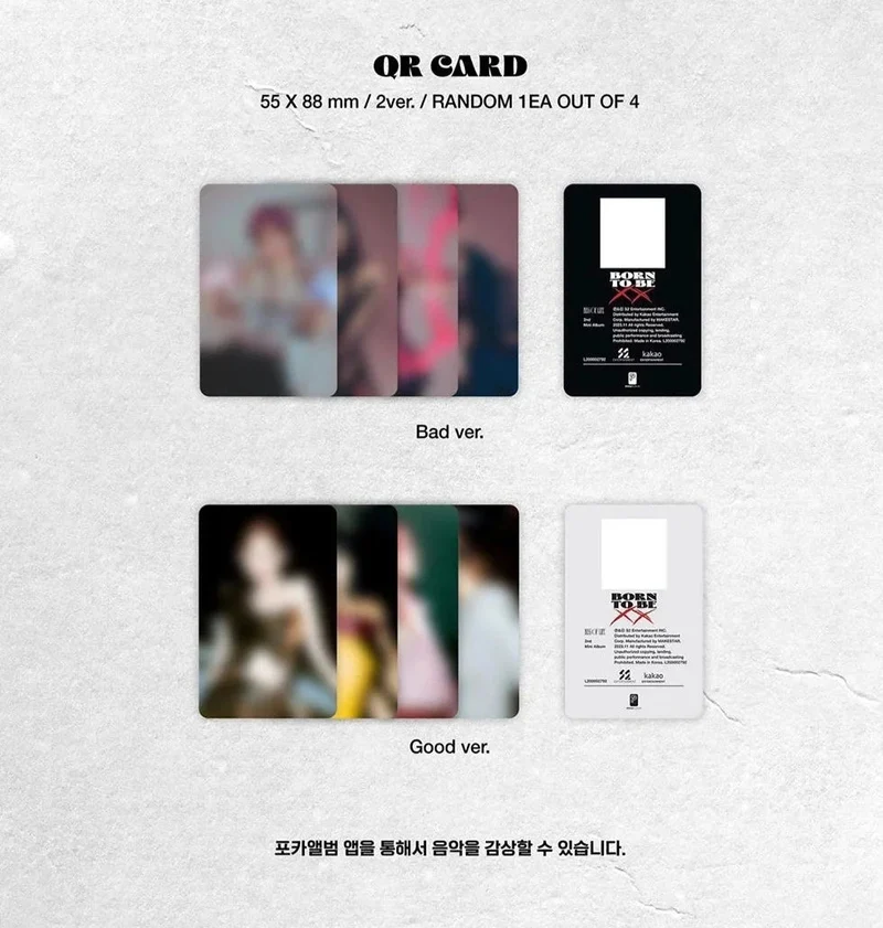 KISS OF LIFE - BORN TO BE XX (2ND MINI ALBUM) POCA ALBUM
