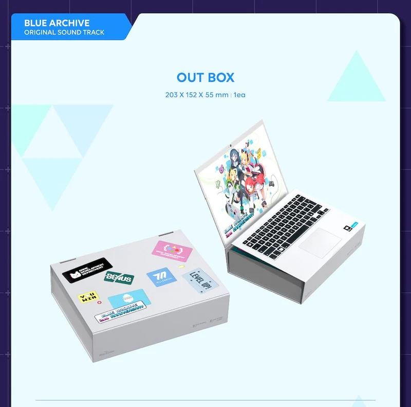 BLUE ARCHIVE - 2ND ANNIVERSARY OST (CD ALBUM PACKAGE)