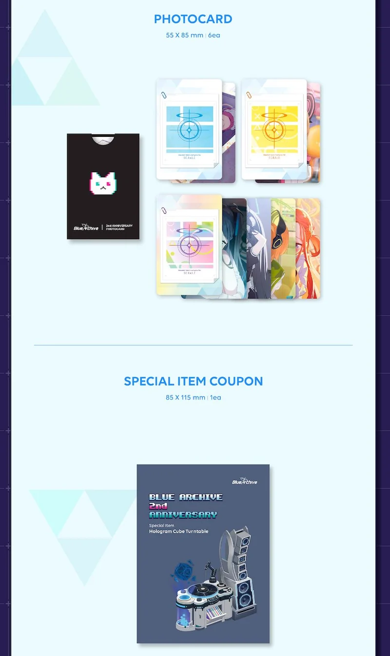 BLUE ARCHIVE - 2ND ANNIVERSARY OST (CD ALBUM PACKAGE)