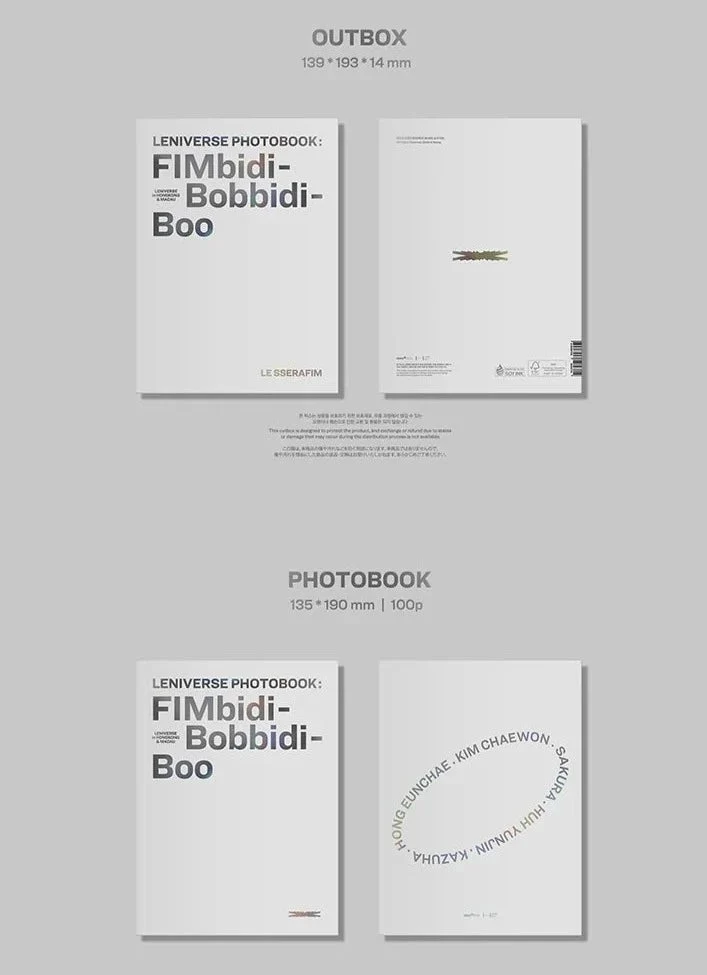 LE SSERAFIM - LENIVERSE PHOTOBOOK: FIMBIDI-BOBBIDI-BOO
