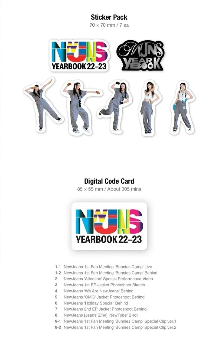 NEWJEANS - YEARBOOK 22-23