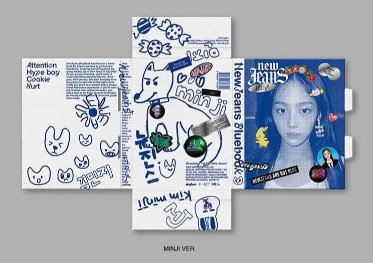 NewJeans - 1st EP [New Jeans] Bluebook Ver.