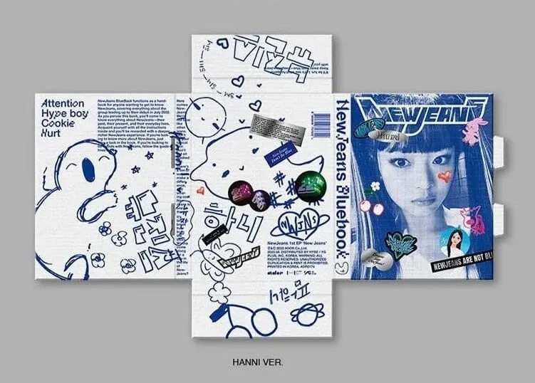 NewJeans - 1st EP [New Jeans] Bluebook Ver.