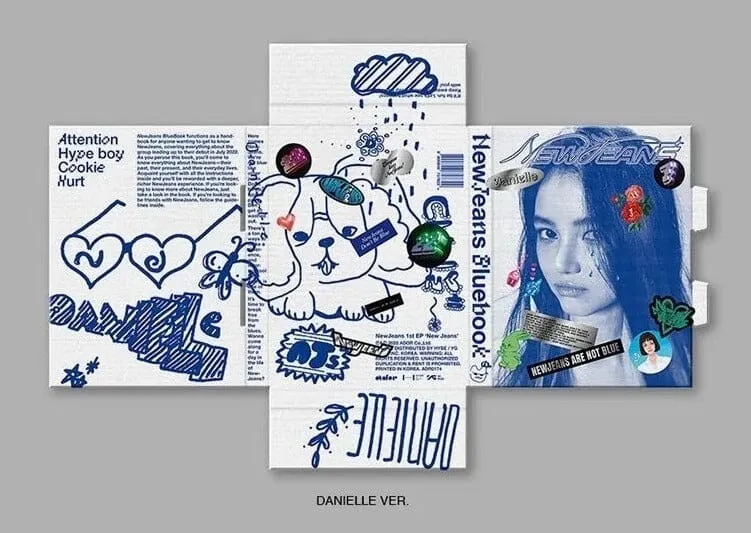 NewJeans - 1st EP [New Jeans] Bluebook Ver.