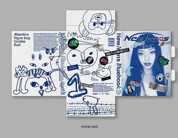 NewJeans - 1st EP [New Jeans] Bluebook Ver.
