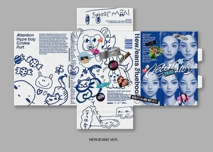NewJeans - 1st EP [New Jeans] Bluebook Ver.