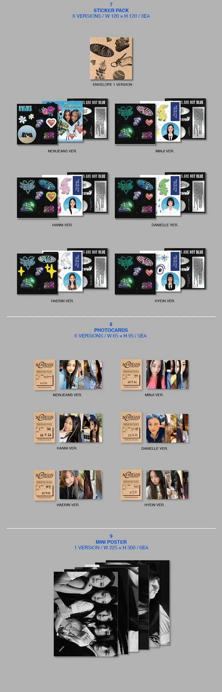 NewJeans - 1st EP [New Jeans] Bluebook Ver.