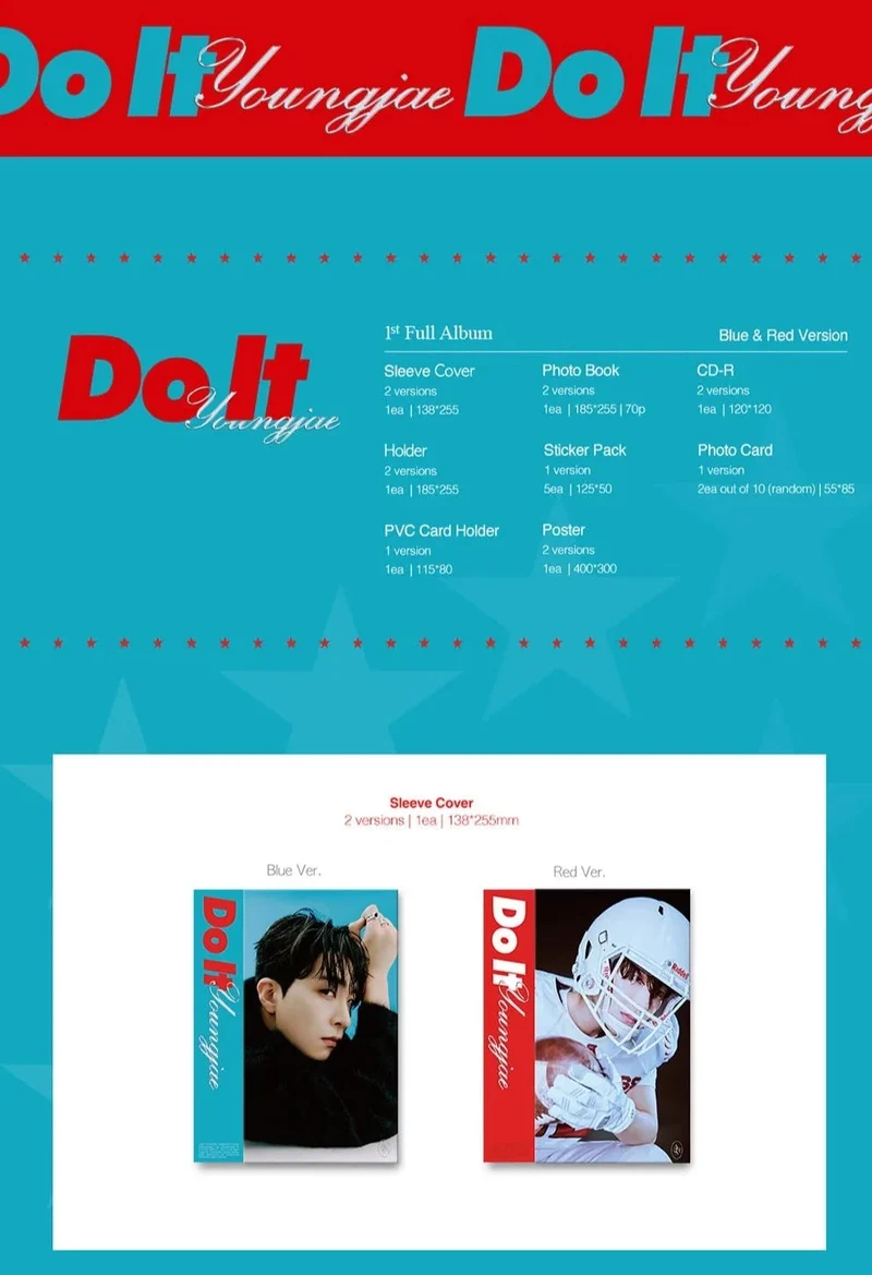 YOUNGJAE (GOT7) - DO IT (1ST FULL ALBUM)