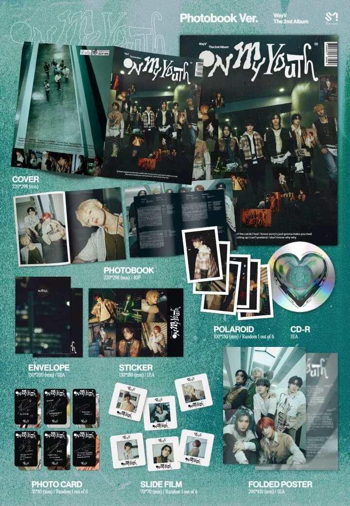 WAYV - ON MY YOUTH (2ND FULL ALBUM) PHOTO BOOK VER.