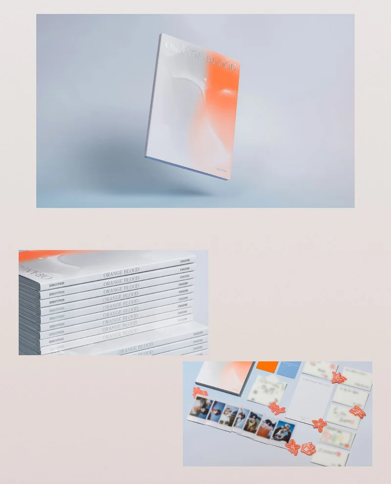 ENHYPEN - ORANGE BLOOD (5TH MINI ALBUM) ENGENE VER.