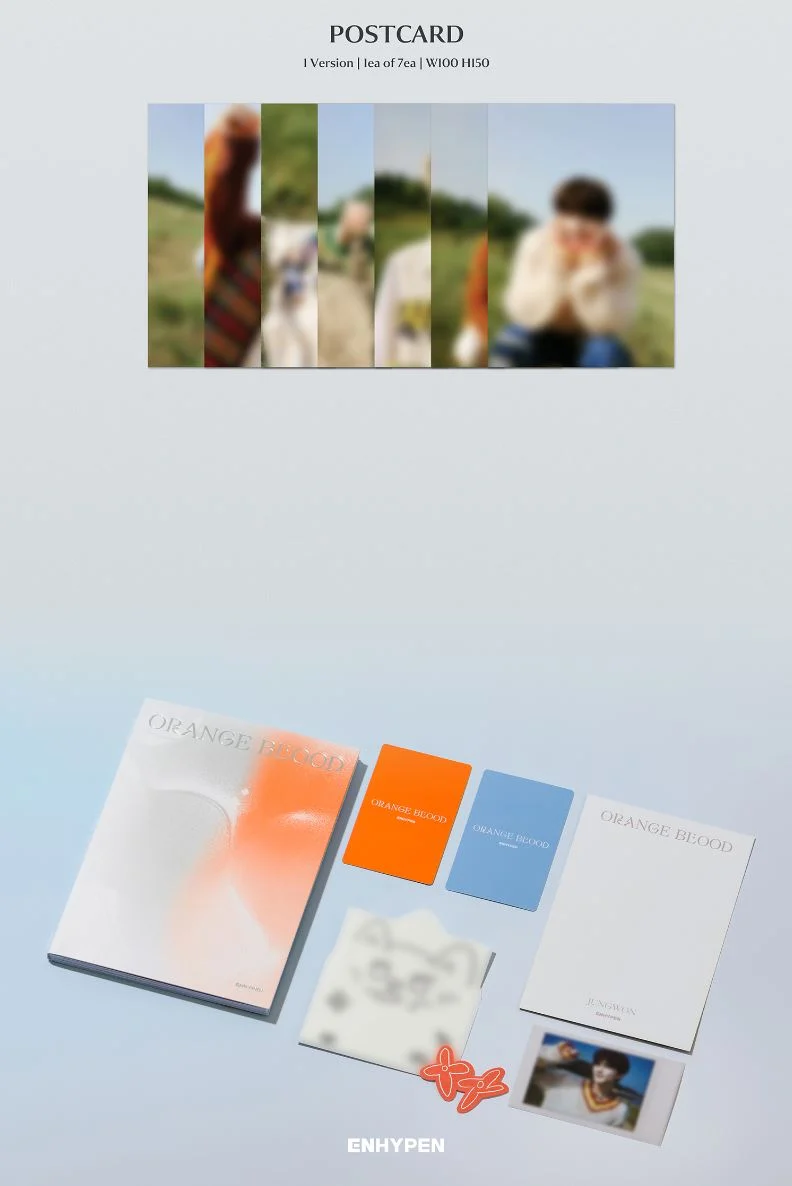 ENHYPEN - ORANGE BLOOD (5TH MINI ALBUM) ENGENE VER.