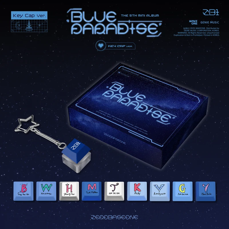 [ZEROBASEONE] Blue Paradise : Key Cap Ver