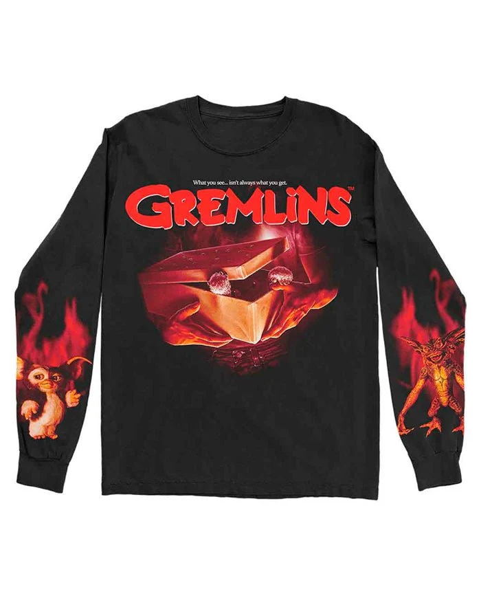 Gremlins - Camiseta Manga Larga "What It Seems" Unisex