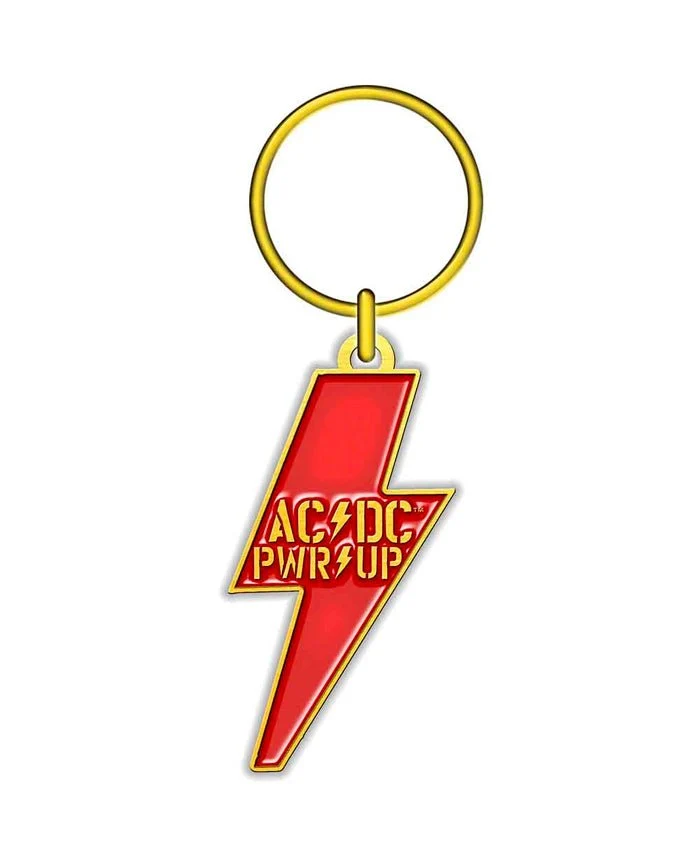 AC/DC - Llavero Fundición "PWR-UP"
