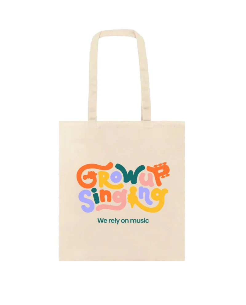 Grow Up Singing - Tote Bag "Logo"