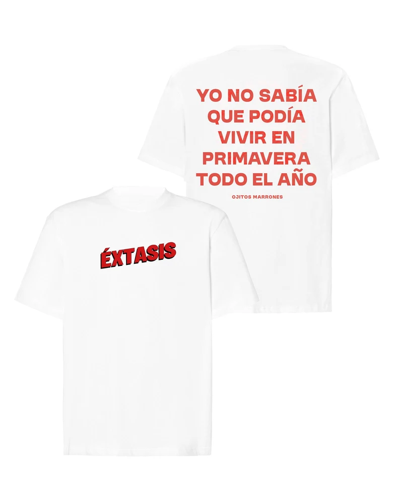 Éxtasis - Camiseta Oversize "Primavera"