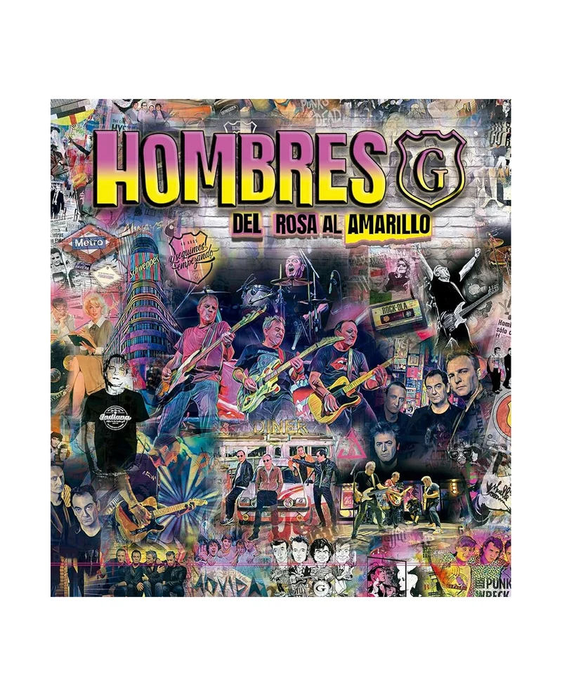 Hombres G - 2LP Vinilo “Del rosa al amarillo"
