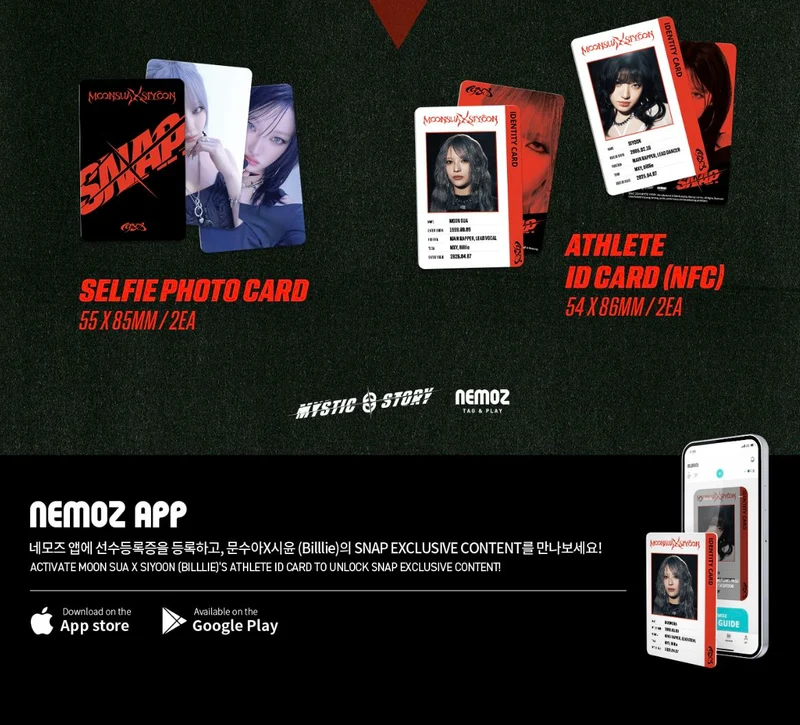 MOON SUA X SIYOON (BILLLIE) – THE FIRST DIGITAL SINGLE 'SNAP' SPECIAL MD