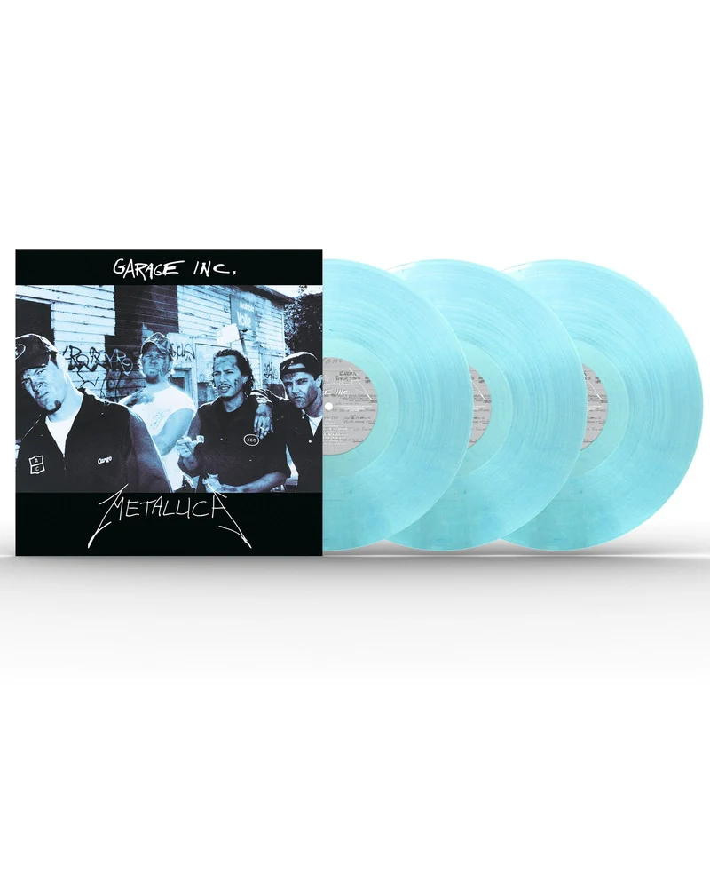 Metallica - 3LP Vinilo Azul "Garage Inc." Ed. limitada