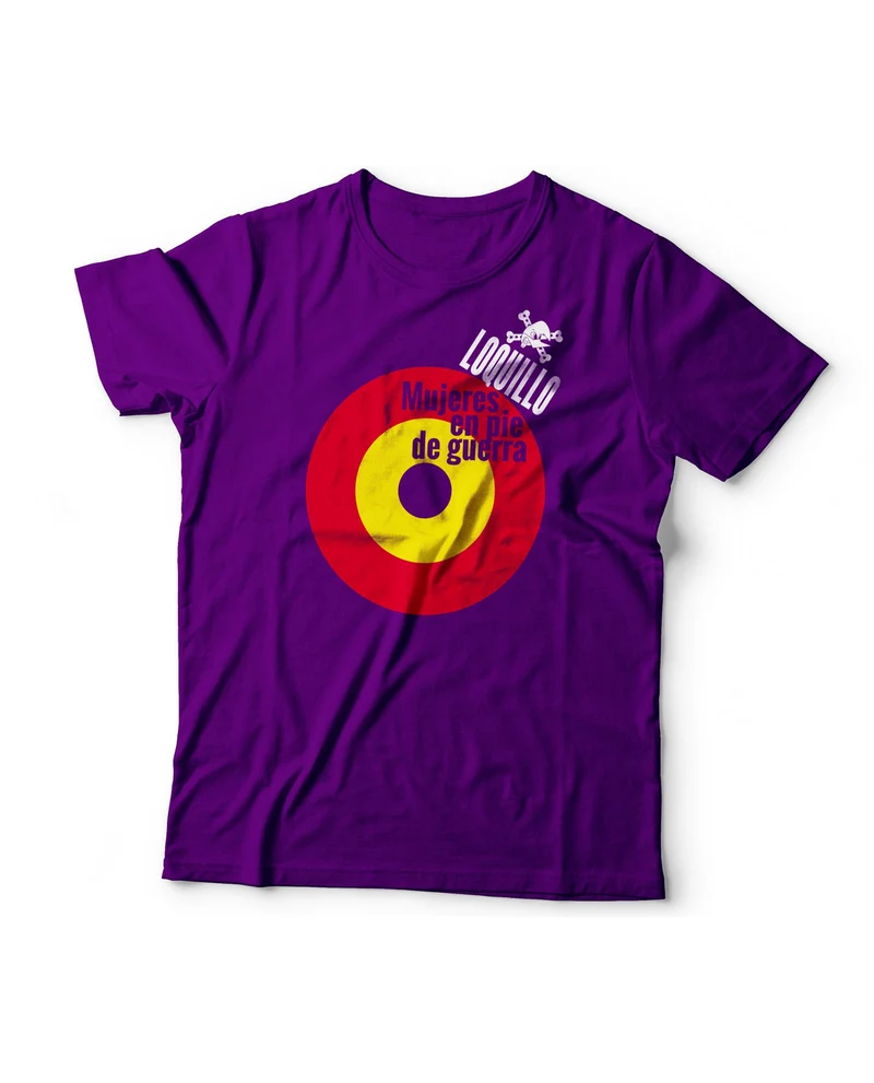 Loquillo - Camiseta "Mujeres en pie de guerra"