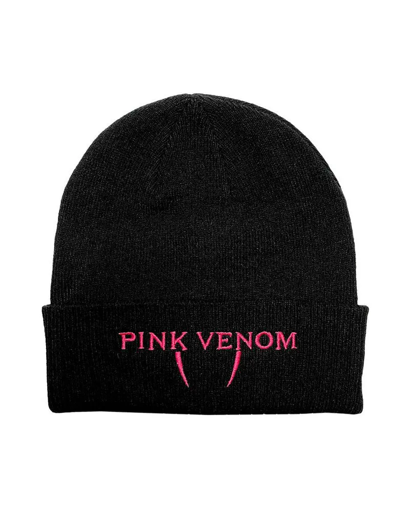 Blackpink - Gorro Beanie Bordado "Pink Venom"