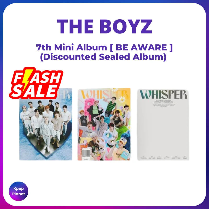 THE BOYZ - BE AWARE (Discounted Sealed Album)