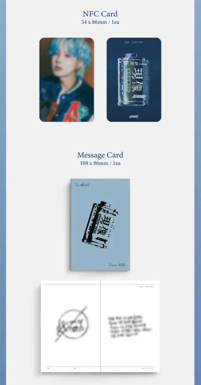 GIUK (ONEWE) - 2ND MINI ALBUM (現像 : 소년의 파란) LICON VER.