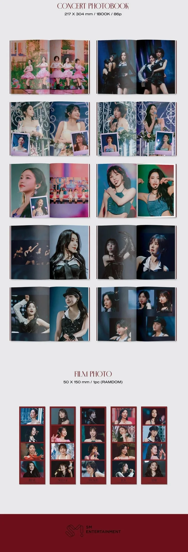 RED VELVET - R TO V CONCERT PHOTOBOOK