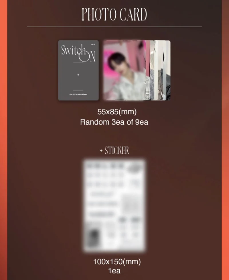 ONLEE - SWITCH ON (1ST MINI ALBUM)