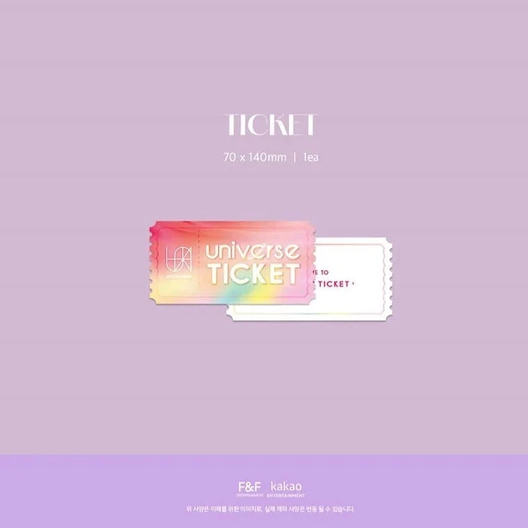SBS UNIVERSE TICKET - UNIVERSE TICKET