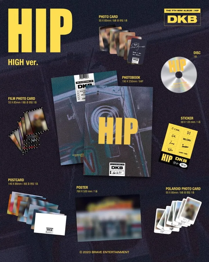 DKB - HIP (7TH MINI ALBUM)