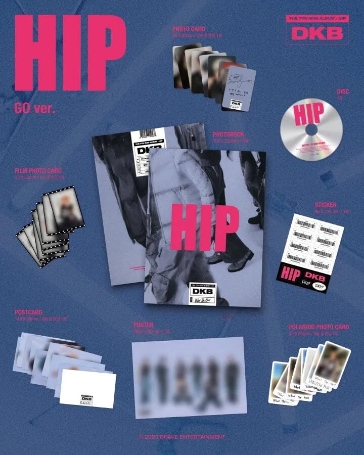 DKB - HIP (7TH MINI ALBUM)