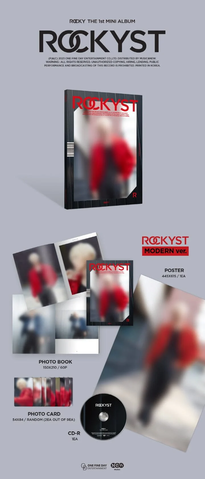 ROCKY (ASTRO) - ROCKYST (1ST MINI ALBUM)
