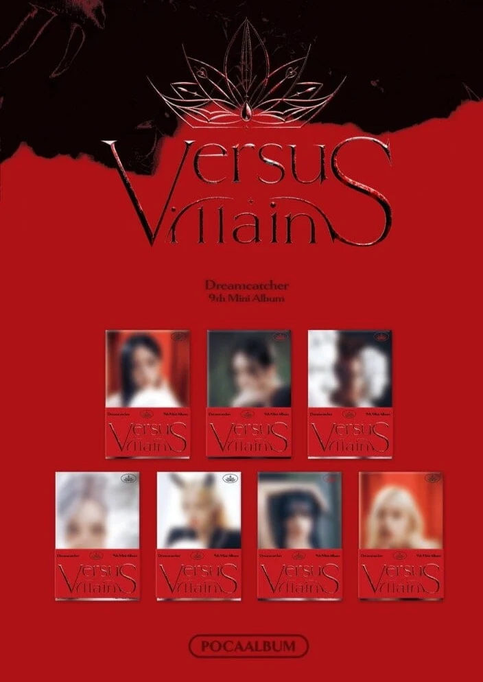 DREAMCATCHER - VILLAINS (9TH MINI ALBUM) POCA ALBUM