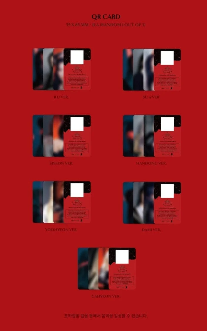 DREAMCATCHER - VILLAINS (9TH MINI ALBUM) POCA ALBUM