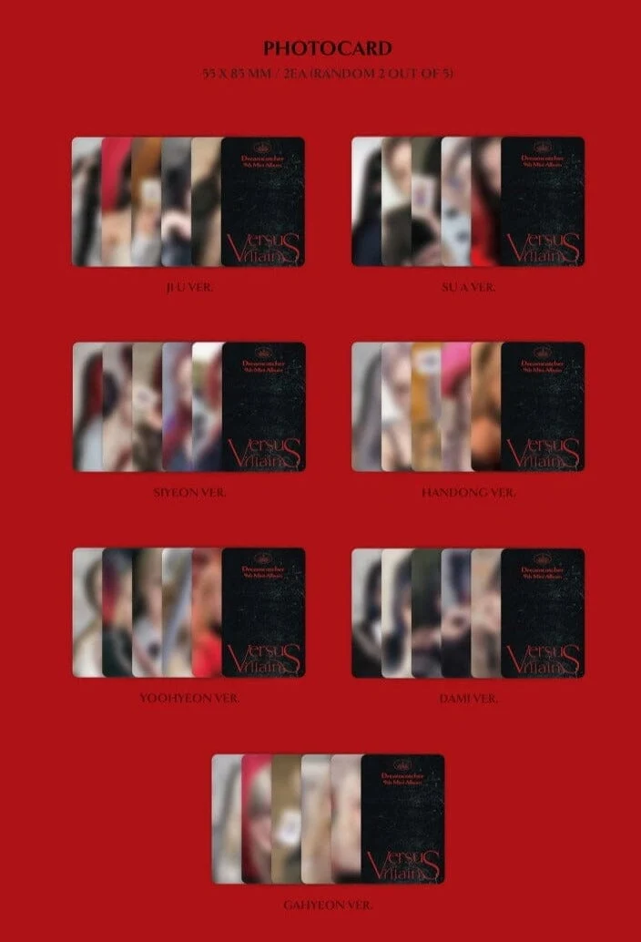 DREAMCATCHER - VILLAINS (9TH MINI ALBUM) POCA ALBUM