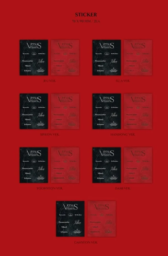 DREAMCATCHER - VILLAINS (9TH MINI ALBUM) POCA ALBUM