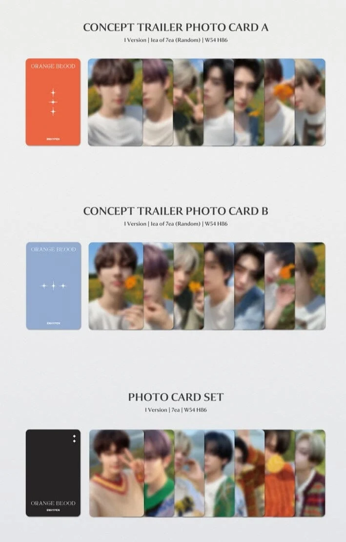ENHYPEN - ORANGE BLOOD (WEVERSE ALBUMS VER.)