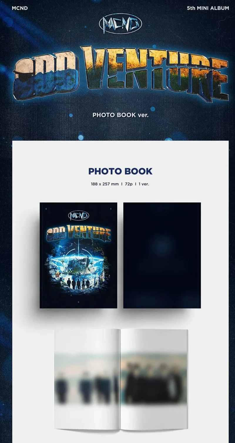 MCND - ODD VENTURE (5TH MINI ALBUM) PHOTOBOOK VER.