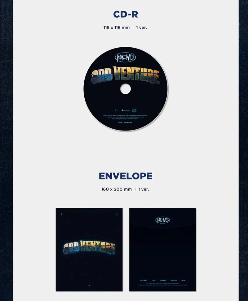 MCND - ODD VENTURE (5TH MINI ALBUM) PHOTOBOOK VER.