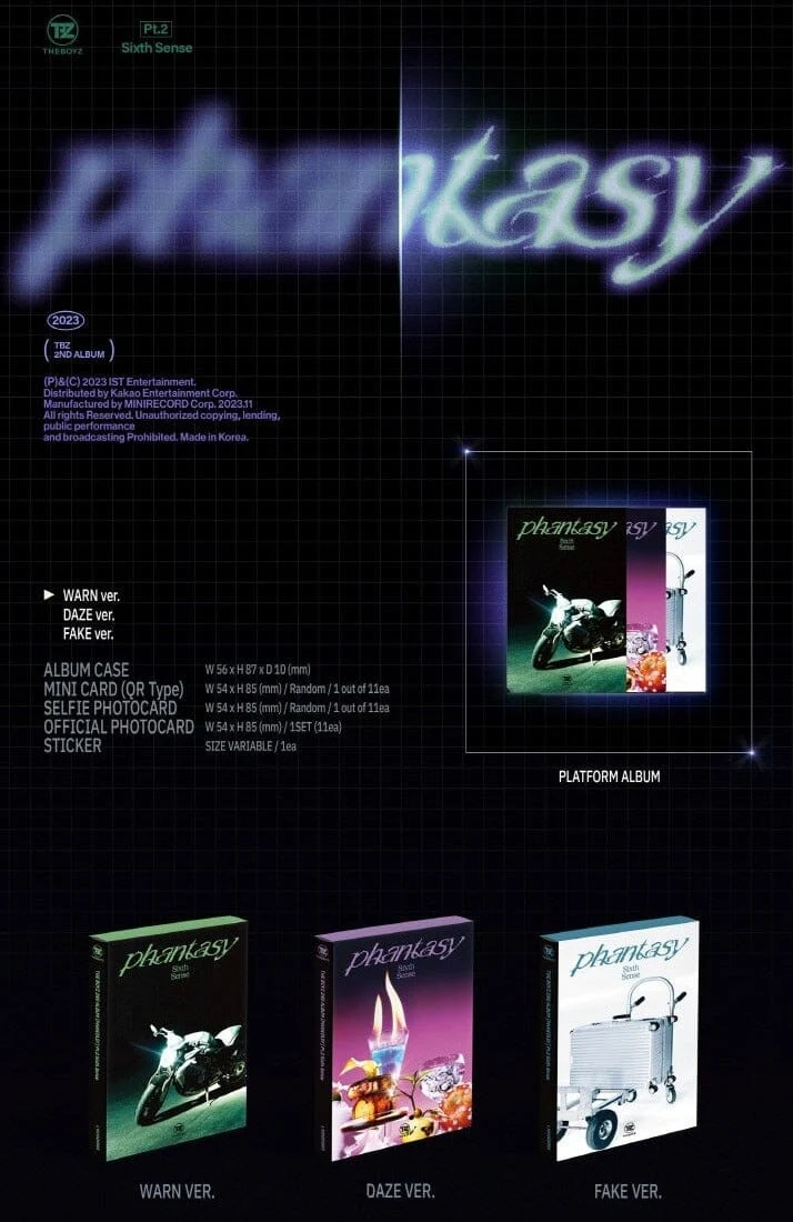 THE BOYZ - [PHANTASY] Pt.2 SIXTH SENSE (PLATFORM VER.)