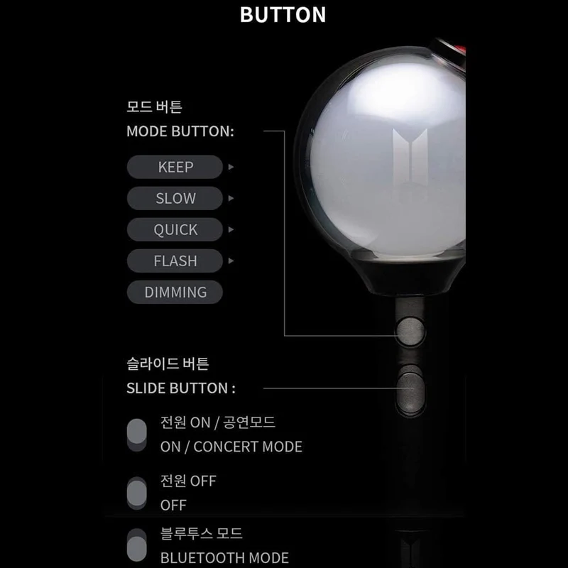 BTS - LIGHT STICK OFICIAL SE MAP OF THE SOUL