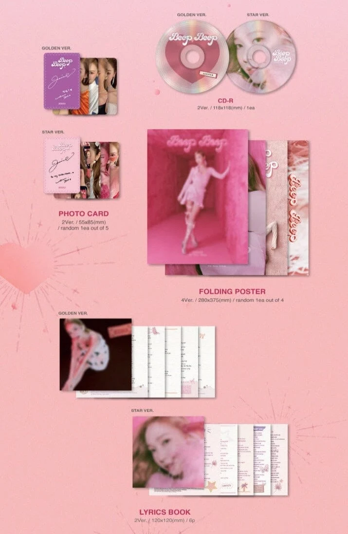 JESSICA - BEEP BEEP (4TH MINI ALBUM)