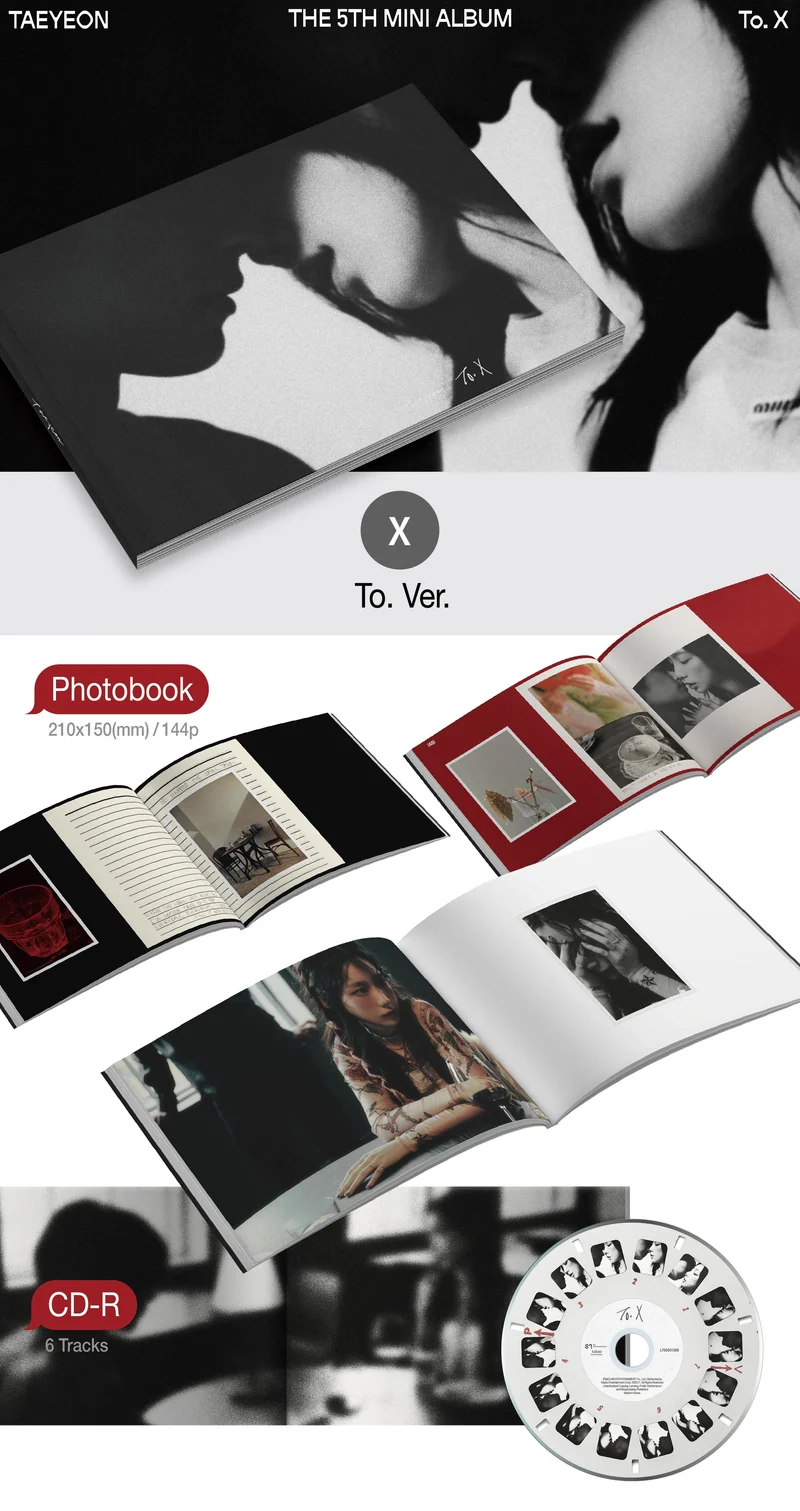 TAEYEON (SNSD) - TO. X (5TH MINI ALBUM)