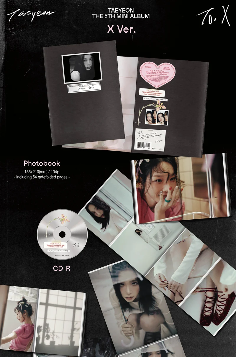 TAEYEON (SNSD) - TO. X (5TH MINI ALBUM)