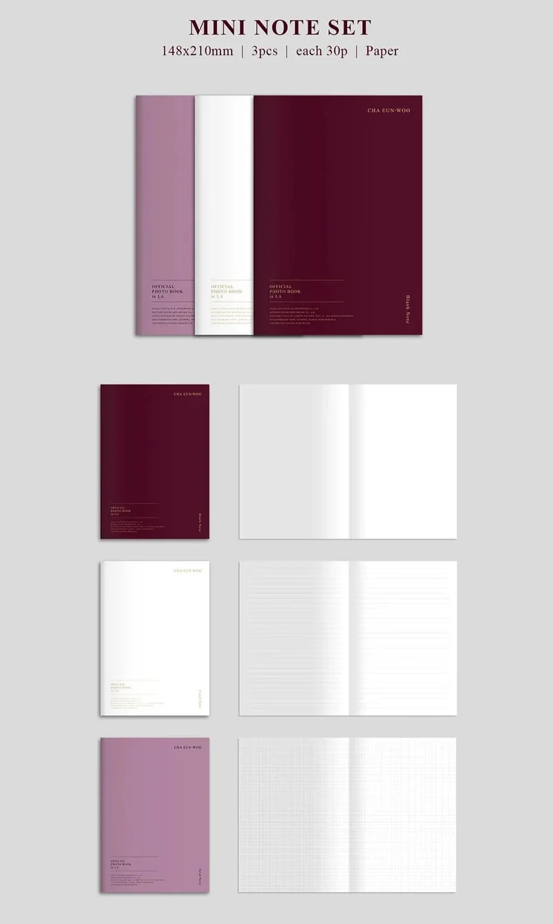CHA EUN WOO (ASTRO) - OFFICIAL PHOTO BOOK IN LA