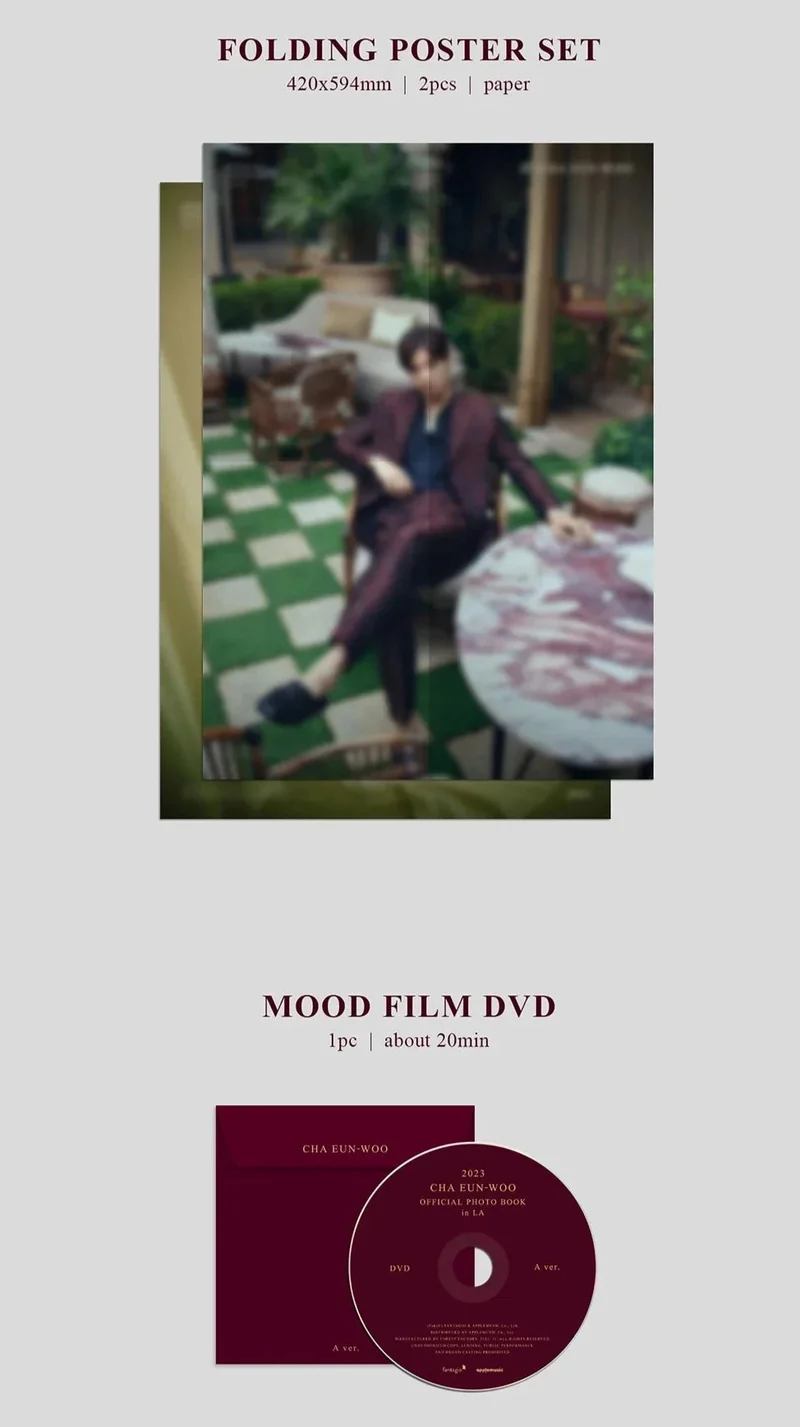 CHA EUN WOO (ASTRO) - OFFICIAL PHOTO BOOK IN LA