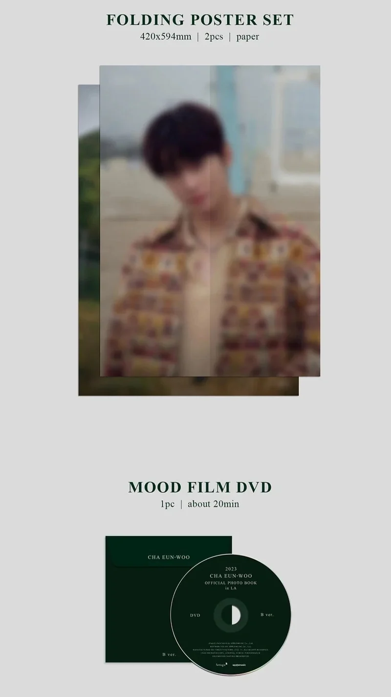 CHA EUN WOO (ASTRO) - OFFICIAL PHOTO BOOK IN LA