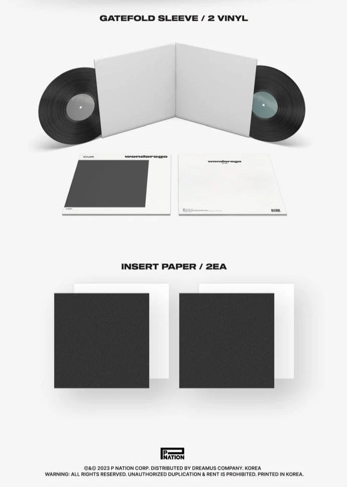 CRUSH - WONDEREGO (3RD ALBUM) LP