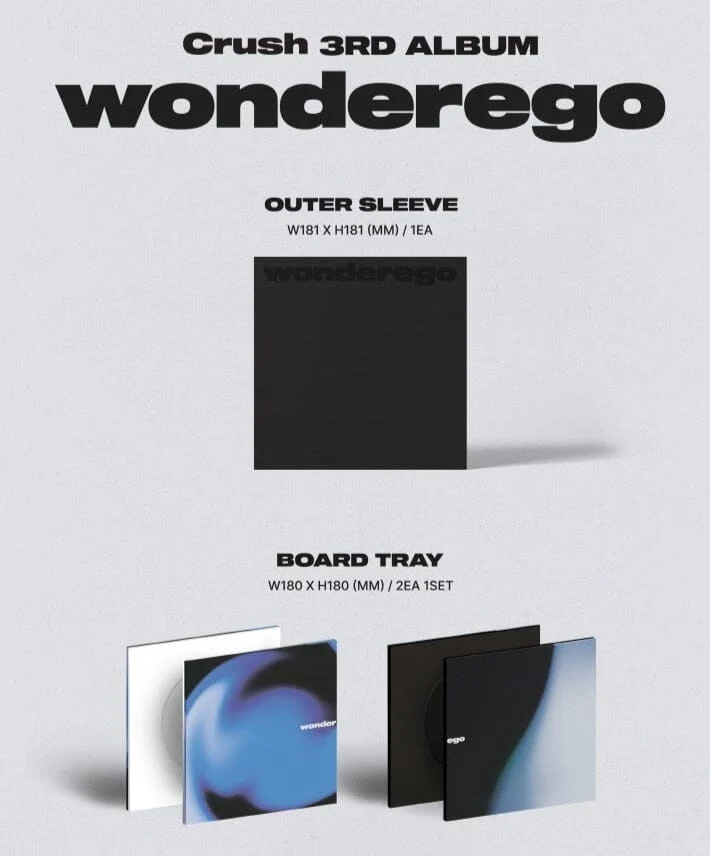 CRUSH - WONDEREGO (3RD ALBUM)